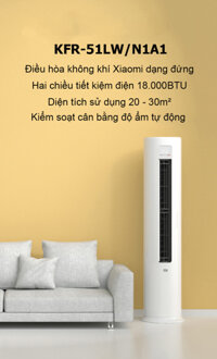 Điều Hòa Tủ Đứng Xiaomi Mijia Inverter 2 chiều KFR-51LW/N1A1 – 2HP (18.000BTU/H)