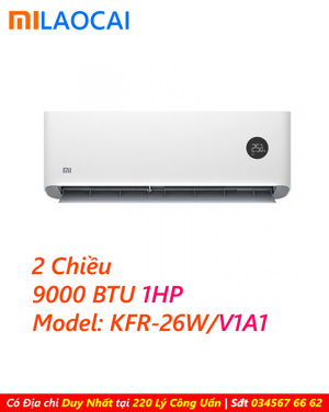 Điều hòa Xiaomi Mijia 9000 BTU 2 chiều KFR-26W/V1A1