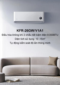 Điều Hòa Xiaomi Mijia Inverter 2 chiều KFR-26GW/V1A1 PRO- 1HP (9000BTU/H)