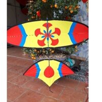 Diều hoàn thiện 2m hoa phượng, cú đỏ, VL  (tặng đèn diều)