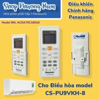 Điều khiển chính hãng cho điều hòa Panasonic model CS-PU9VKH-8