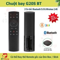 Điều khiển Chuột bay tìm kiếm giọng nói Air Mouse Remote Voice G20S BT - Có thể thay thế Remote gốc Onn