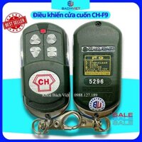 Điều khiển cửa cuốn CH-F9 đa năng Đài Loan, Remote cửa cuốn mã nhảy 365Mhz có chống nước - Khóa Bách Việt.