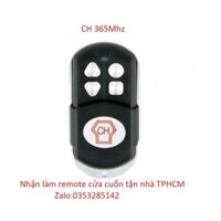 Điều khiển cửa cuốn CH - F9 sóng khỏe tần số 365Mhz