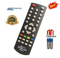 Điều khiển đầu thu VTC Digital remote VTC - Hàng chuẩn [ tặng kèm pin 30 ngày bảo hành đổi trả ]