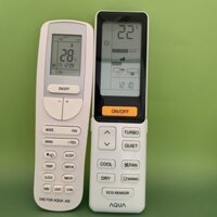 Điều khiển điều hoà Aqua 2 chiều hàng chính hãng, Remote máy lạnh aqua 2 ngựa các dòng 9000-28000BTU - Tặng kèm Pin