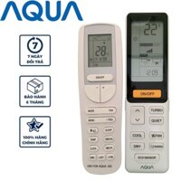 Điều khiển điều hoà Aqua 2 chiều hàng chính hãng, Remote máy lạnh aqua 2 ngựa các dòng 9000-28000BTU - Tặng kèm Pin