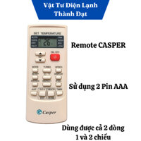 Điều Khiển điều hoà CASPER Hàng Đẹp - Remote máy lạnh Casper [tặng pin]
