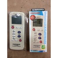 Điều khiển điều hòa đa năng ChungLap K-100es dùng cho tất cả các hãng điều hòa