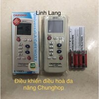 ĐIỀU KHIỂN ĐIỀU HÒA ĐA NĂNG CHUNGHOP K-100ES DÙNG ĐƯỢC CHO MỌI LOẠI ĐIỀU HÒA