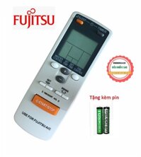 Điều khiển điều hòa Fujitsu 1 chiều  2 chiều loại tốt thay thế cho mã khiển zin - Tặng Kèm Pin - Remote Fujitsu - Remote máy lạnh Fujitsu có nút màu cam to ở giữa loại tốt thay thế cho mã khiển zin theo máy