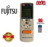 Điều khiển điều hoà Fujitsu 1 chiều 2 chiều hàng tốt [ tặng kèm pin ] remote máy lạnh fujitsu 2 chiều loại 1