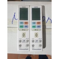 điều khiển điều hòa fujitsu loại đẹp tặng kèm pin xịn