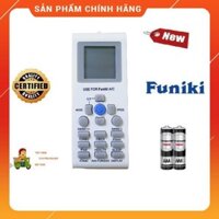 Điều khiển điều hòa Funiki- Hàng tốt các dòng SC SH HSC 1 chiều 2 chiều Inverter Tặng kèm Pin