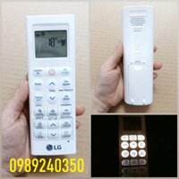 Điều khiển điều hoà LG 1 chiều, Remote máy lạnh chính hãng