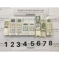 ĐIỀU KHIỂN ĐIỀU HÒA LG CÁC ĐỜI