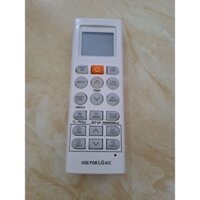 Điều khiển điều hòa LG nút cam