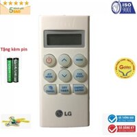 Điều khiển điều hòa LG S09EN2 loại ngắn nhỏ co 9 nútRemote điều hòa LG S09EN2 loại 9 nút ngắn nhỏ