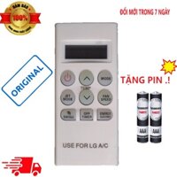 Điều khiển điều hòa LG V10 V13 V18 9000BTU 12000BTU 18000BTU 1 chiều 2 chiều Inverter - Fullbox 100% + TẶNG KÈM PIN