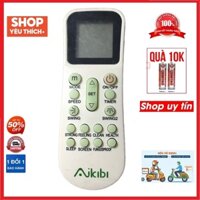 Điều khiển điều hòa máy lạnh aikibi, Remote máy lạnh aikibi hàng zin theo máy