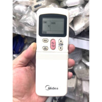 Điều khiển điều hòa Midea chính hãng.