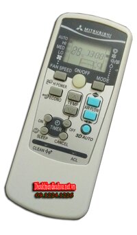 điều khiển điều hòa Mitsubishi heavy