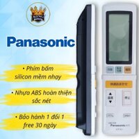 Điều khiển điều hòa Panasonic nội địa màn hình dài phím bấm mềm nhạy