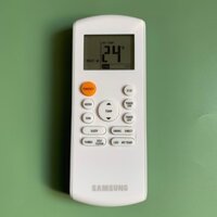 Điều khiển điều hoà Samsung 2 chiều hàng chính hãng theo máy, Remote máy lạnh samsung 2 ngựa HEAT COOL - mót bấm samsung