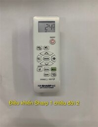 Điều Khiển Điều Hòa Sharp 1 chiều đời 2