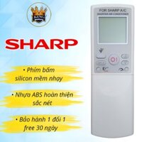 Điều khiển điều hòa SHARP 2 chiều nắp trượt CRMC-A669JBEZ hàng loại 1