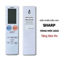 Điều Khiển Điều Hòa Sharp Nhật Xịn  Inverter 2 chiều  mới 2025 Tặng Kèm Pin