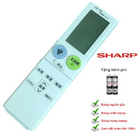 Điều khiển điều hòa sharp nội địa, Remote máy lạnh sharp nội địa chữ nhật hàng tốt - Tặng kèm pin