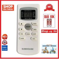 Điều khiển điều hòa sunhouse, Remote máy lạnh sunhouse hàng chính hãng