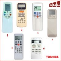 Điều khiển điều hoà TOSHIBA - Remote Máy Lạnh Toshiba [Chọn mẫu]