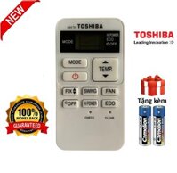 Điều khiển điều hòa Toshiba các dòng RAS-H10S3KS-V RAS-H13S3KS-V [ tặng kèm pin ]