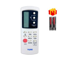 Điều khiển điều hòa YUIKI Mã 01, remote máy lạnh YUIKI - Tặng kèm pin - shop Hồng Nguyễn