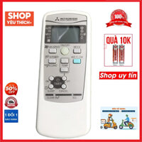 Điều khiển điều hòa mitsubishi, Remote mấy lạnh mitsubishi hàng zin theo máy 1 nút xanh