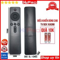 Điều khiển dùng cho Xiaomi box H2Pro cao cấp (1 chiếc), remote điều khiển cho Smart Android tv box Xiaomi (tặng đôi pin 10K)