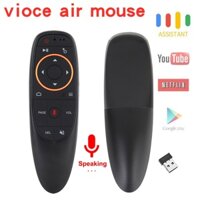 Điều khiển không dây tìm kiếm giọng nói chuột bay G10s thông minh một chạm con quay hồi chuyển cho Android box