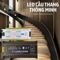 Điều khiển LED cầu thang thông minh khiển bằng điện thoại 12V - 24V cùng 2 cảm biến chuyển động