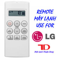 Điều khiển máy lạnh use for LG có JET MODE remote điều hòa