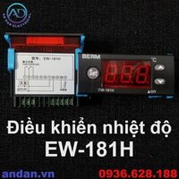 Điều khiển nhiệt độ EW-181H, Bộ Điều Khiển Nhiệt Độ Berm EW181H, 181H (Ewelly) (-45℃ ~ 80℃) 220VAC