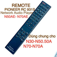 Điều  khiển Pioneer RC -931S dùng cho dầu giải mã N50AE/ N70AE dùng cho N30, N50, N50A, N70A chính hãng mới 100%