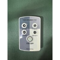 Điều khiển quạt Mitsubishi dùng cho quạt cây và treo tường