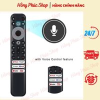 Điều Khiển remote bằng Giọng Nói RC902V FMR1 TCL Cho TCL 8K Qled smart TV - Bảo hành 1 đổi 1
