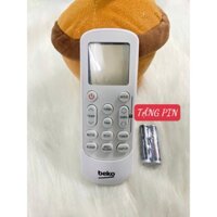 Điều khiển remote máy lạnh điều hòa BEKO (Điều khiển+pin sử dụng)