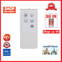 Điều khiển remote từ xa dùng cho quạt Midea FS40-7JR màu trắng-tặng kèm pin-đầu bấm quạt Midea FS40-7JR màu trắng