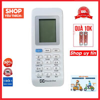 Điều khiển remote từ xa dùng cho điều hòa electrolux nút xanh chính hãng mới 95%-đầu bấm điều hòa electrolux nút xanh