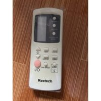 Điều khiển remote từ xa dùng cho điều hòa reetech dài chính hãng mới 85%-đầu bấm điều hòa reetech dài chính hãng mới 85%