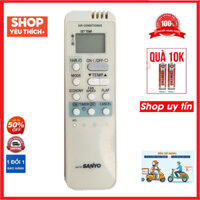 Điều khiển remote từ xa dùng cho điều hòa sanyo RCS-AX1 RCS-AX3 chính hãng mới 85%-đầu bấm điều hòa sanyo RCS-AX1 mới